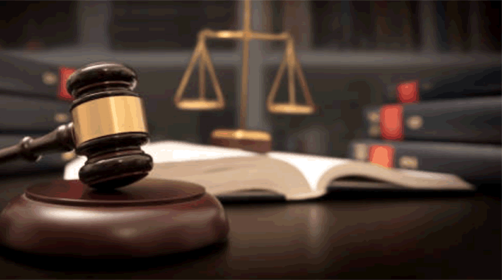 Gavel and balance